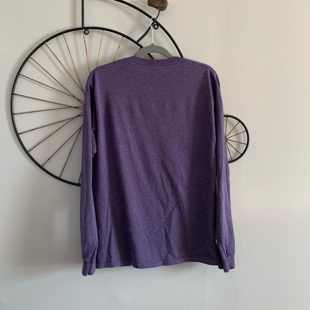 Champion purple long sleeve shirt. Size medium. Lightly worn & very comfortable!